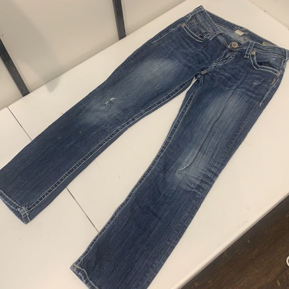 Silver Berkeley Straight Jeans - Picture 3 of 12